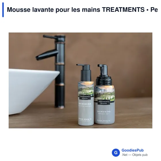 Mousse lavante pour les mains TREATMENTS - Image 2