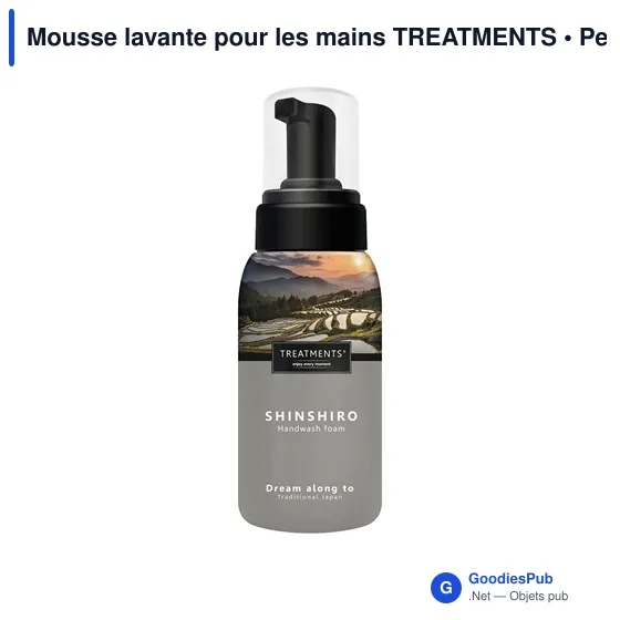Mousse lavante pour les mains TREATMENTS - Image 3