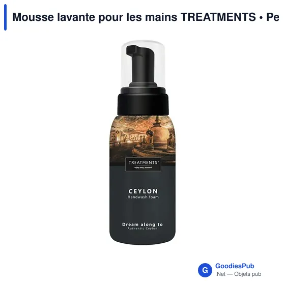 Mousse lavante pour les mains TREATMENTS - Image 8