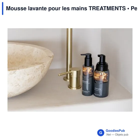 Mousse lavante pour les mains TREATMENTS - Image 9
