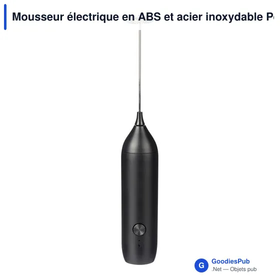 Mousseur électrique personnalisable pour logo - Peregrine - Image 5