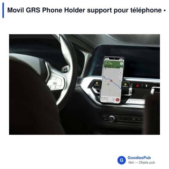 Support pour téléphone personnalisable Movil GRS avec logo - Image 5