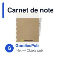Carnet de notes personnalisable en papier de pierre avec logo - MOYU - Miniature 7