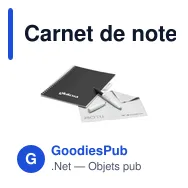 Carnet de notes personnalisable MOYU en papier de pierre avec logo - Miniature 2