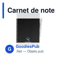 Carnet de notes personnalisable MOYU en papier de pierre avec logo - Miniature 8