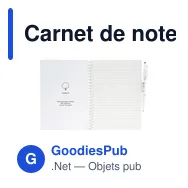 Carnet de notes personnalisable MOYU en papier de pierre avec logo - Miniature 10