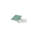 Variante vert - Carnet de notes personnalisable MOYU en papier de pierre avec logo