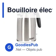Bouilloire électrique personnalisable en acier inoxydable avec logo - Muse MS-015 - Miniature 2