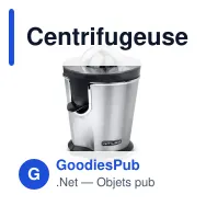 Centrifugeuse personnalisable 160 W en acier inoxydable avec logo - Muse MS-10 - Miniature 1