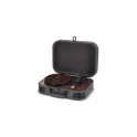 Variante Gris foncé - Platine vinyle vintage personnalisable avec sortie Bluetooth et logo - Muse MT-207