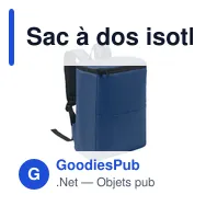 Sac à dos isotherme personnalisable avec logo - MUFRIO - Miniature 1