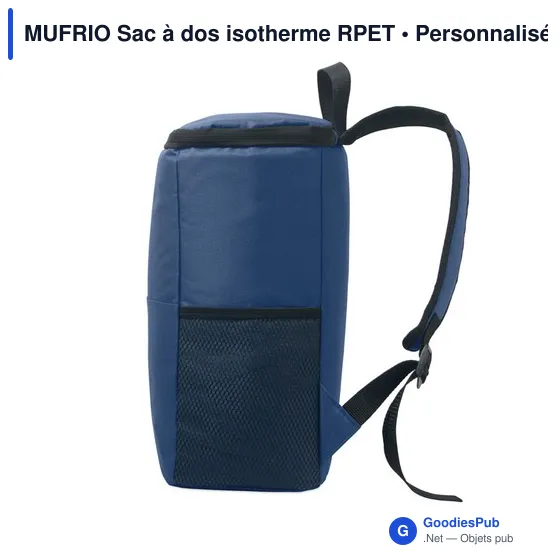 Sac à dos isotherme personnalisable avec logo - MUFRIO - Image 5