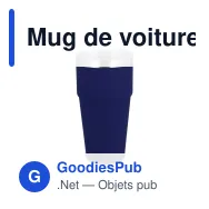 Mug de voiture personnalisable au toucher doux 500 ml avec logo - T-ceramic - Miniature 7