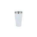 Variante Blanc - Mug de voiture personnalisable au toucher doux 500 ml avec logo - T-ceramic