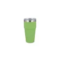 Variante Vert clair - Mug de voiture personnalisable au toucher doux 500 ml avec logo - T-ceramic
