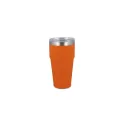Variante Orange - Mug de voiture personnalisable au toucher doux 500 ml avec logo - T-ceramic