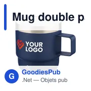 Mug double paroi de 180 ml en acier inoxydable recyclé Lilia - Miniature 15