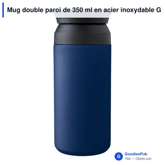 Mug isotherme personnalisable avec logo - modèle Gwen - Image 1