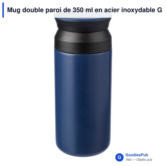 Mug isotherme personnalisable avec logo - modèle Gwen - Image 2