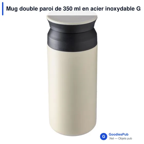 Mug isotherme personnalisable avec logo - modèle Gwen - Image 5