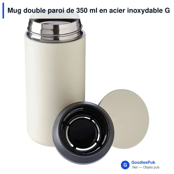 Mug isotherme personnalisable avec logo - modèle Gwen - Image 7