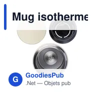 Mug isotherme personnalisable avec logo - modèle Gwen - Miniature 9