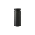 Variante noir - Mug isotherme personnalisable avec logo - modèle Gwen