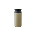Variante taupe - Mug isotherme personnalisable avec logo - modèle Gwen