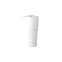 Variante blanc - Mug double paroi en acier inoxydable recyclé de 500 ml Kael