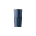 Variante bleu - Mug double paroi en acier inoxydable recyclé de 500 ml Kael