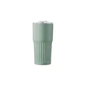 Variante vert - Mug double paroi en acier inoxydable recyclé de 500 ml Kael