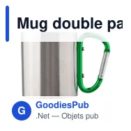 Mug double paroi Nella - Miniature 1