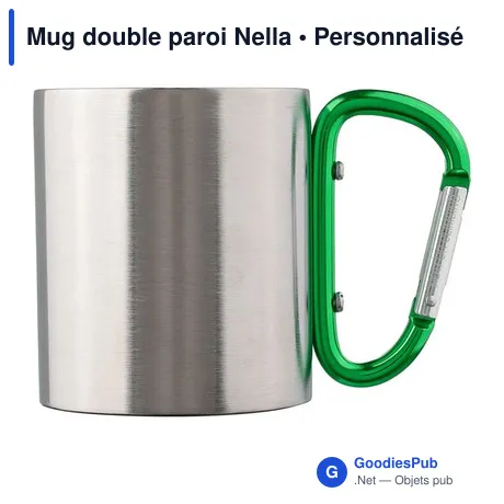 Mug double paroi Nella