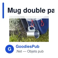 Mug double paroi Nella - Miniature 6