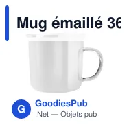 Mug émaillé 360 ml | Sandra - Miniature 4