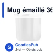 Mug émaillé 360 ml | Sandra - Miniature 5