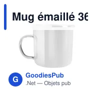 Mug émaillé 360 ml | Sandra - Miniature 6
