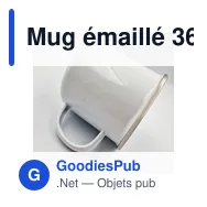 Mug émaillé 360 ml | Sandra - Miniature 7