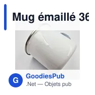 Mug émaillé 360 ml | Sandra - Miniature 8