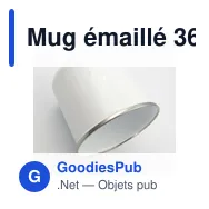 Mug émaillé 360 ml | Sandra - Miniature 10