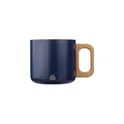Variante bleu - Mug isotherme personnalisable en acier inoxydable recyclé - Dwightavec logo