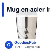 Mug en acier inoxydable Rida - Miniature 8