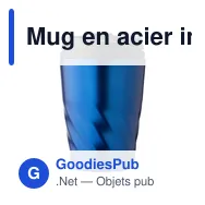 Mug en acier inoxydable Rida - Miniature 9