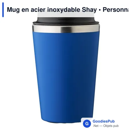 Mug en acier inoxydable Shay