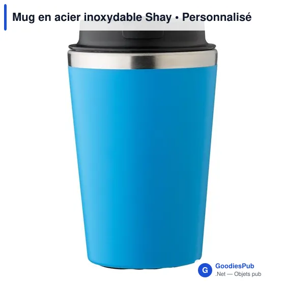 Mug en acier inoxydable Shay - Image 2