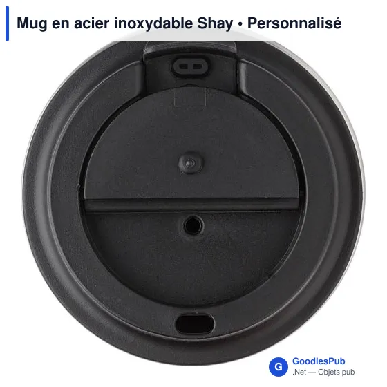 Mug en acier inoxydable Shay - Image 11