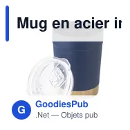 Mug en acier inoxydable Sophia - Miniature 11