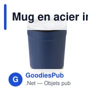 Mug en acier inoxydable Sophia - Miniature 6