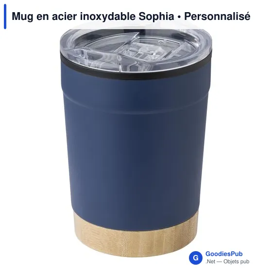 Mug en acier inoxydable Sophia - Image 6