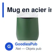 Mug en acier inoxydable Zoe - Miniature 12